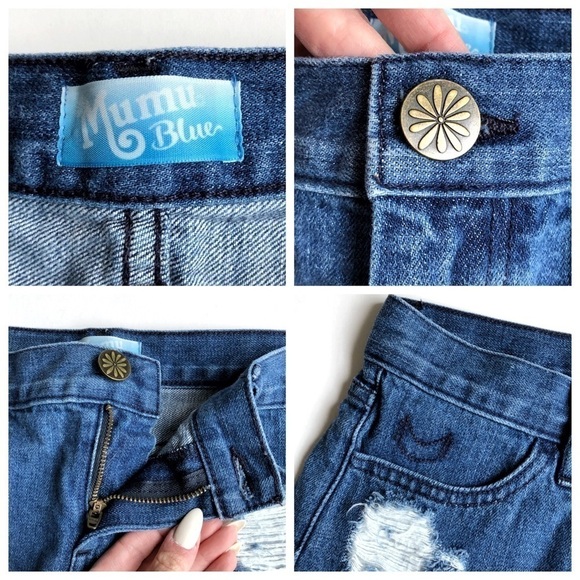 Show Me Your Mumu Cabo Cut Off Denim Shorts - Picture 9 of 9